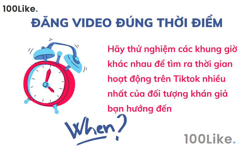 Đăng video đúng thời điểm