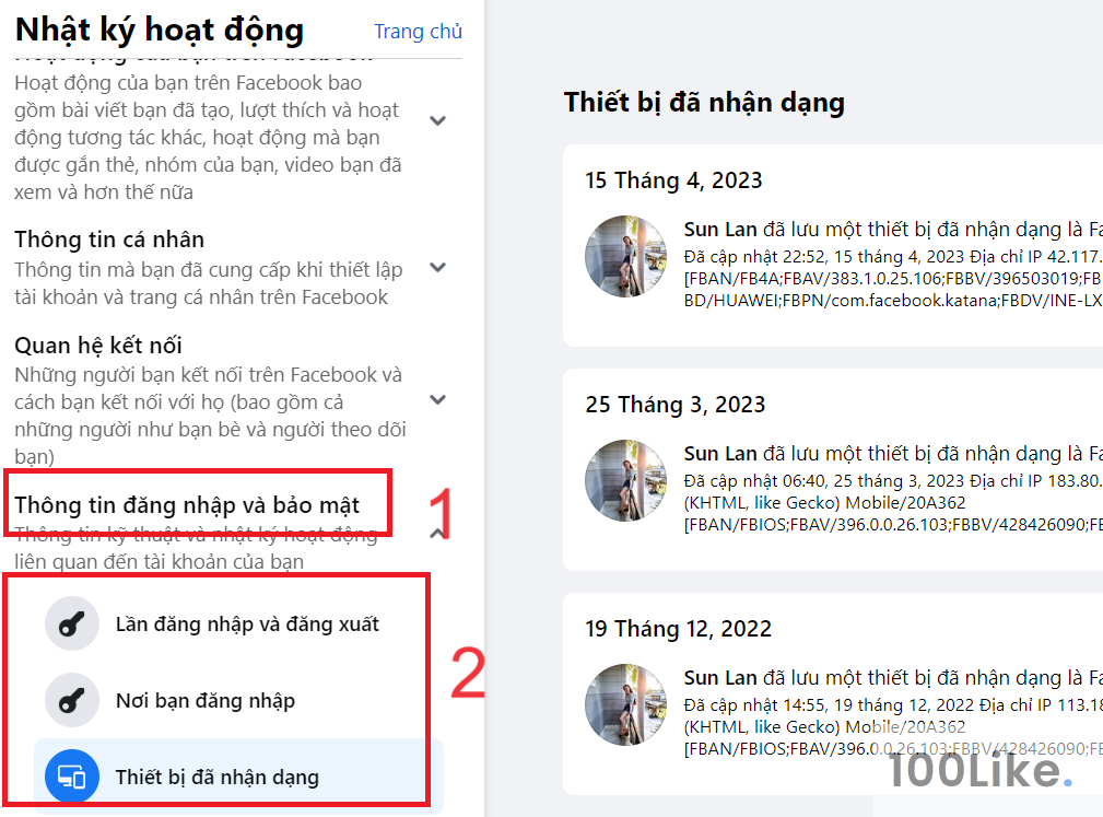 Kiểm tra thông tin đăng nhập