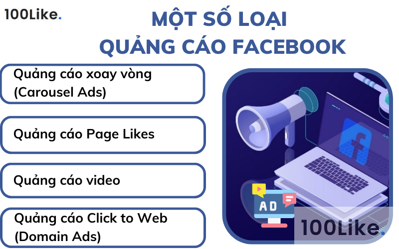 Một số loại quảng cáo Facebook