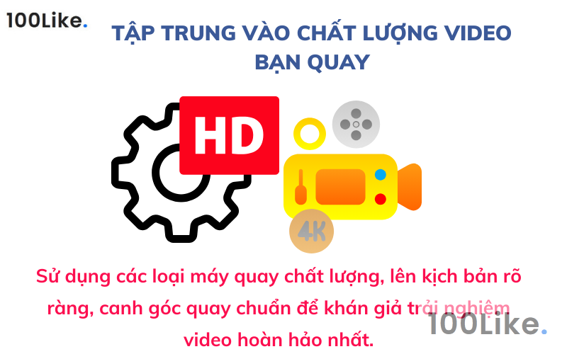 Tập trung vào chất lượng video bạn quay
