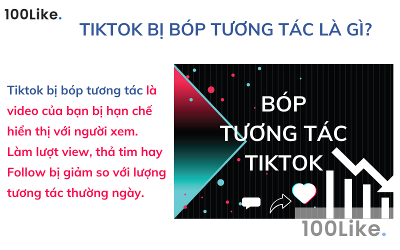 Tiktok bị bóp tương tác là gì?