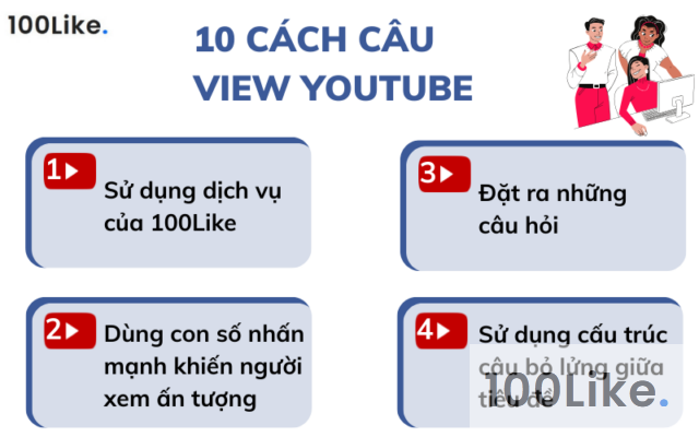 10 cách câu View Youtube