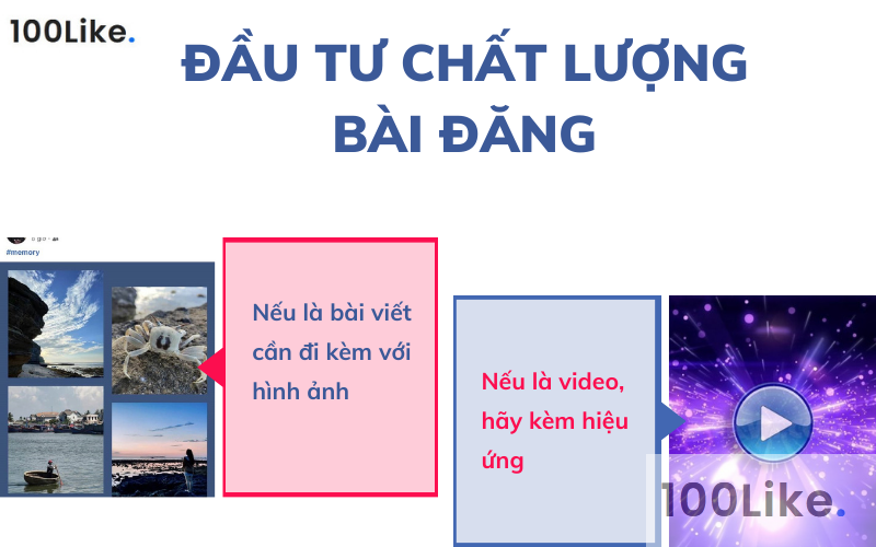 Đầu tư chất lượng bài đăng