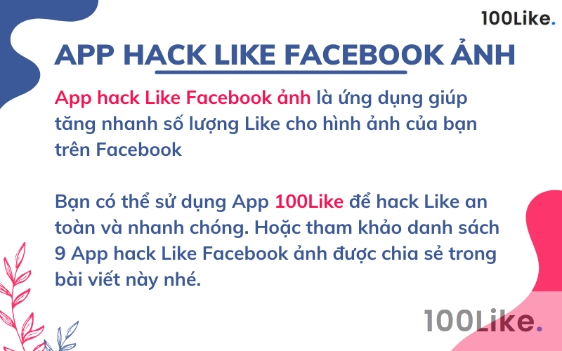App hack Like Facebook ảnh là gì?