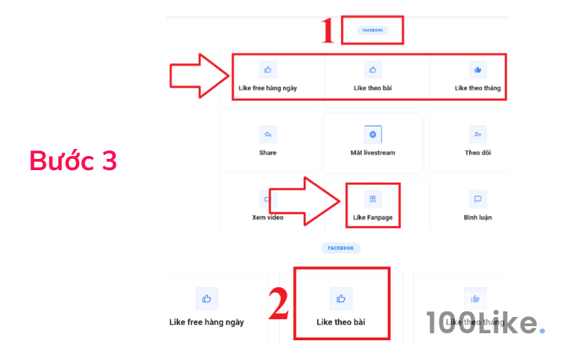 Bước 3 Ứng dụng Hack Like an toàn, hiệu quả 100Like
