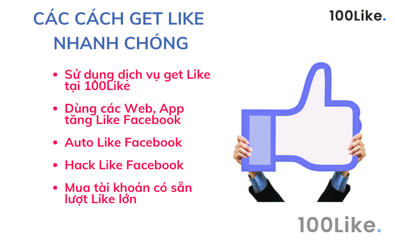 Các cách get Like Facebook nhanh chóng