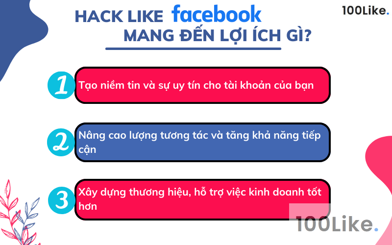 Lợi ích của việc hack Like Facebook