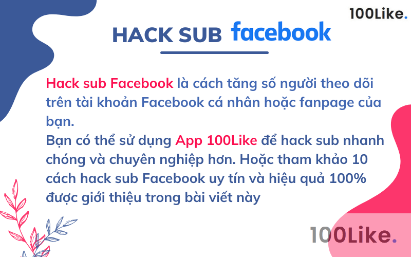 Thế nào là hack sub Facebook?
