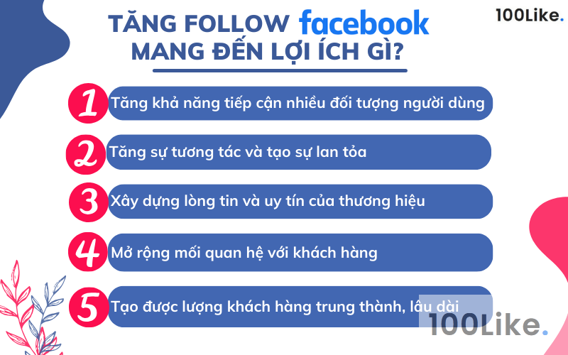 Tăng Follow Facebook đem lại hiệu quả gì cho người dùng?