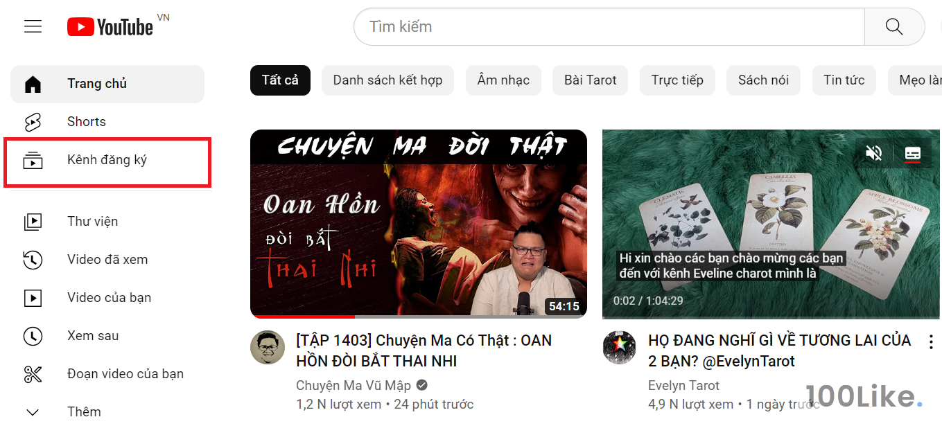 Hạn chế lượt thông báo kênh đăng ký