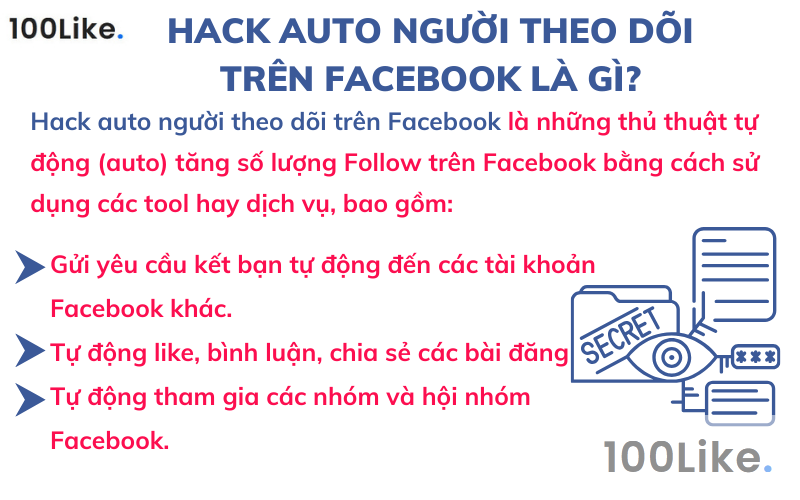 Hack auto người theo dõi trên Facebook là gì?