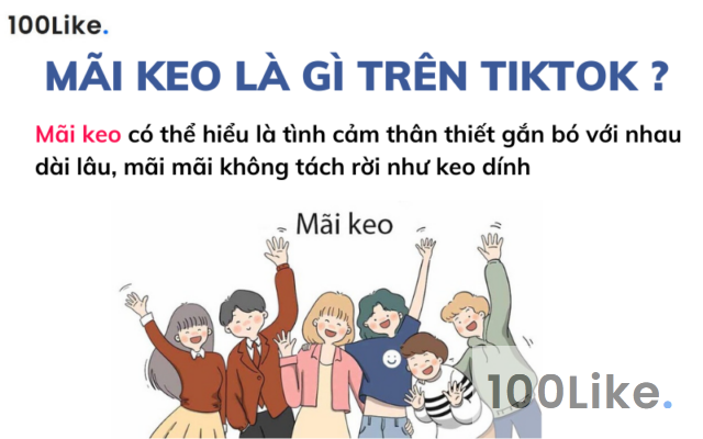 Mãi keo là gì trên Tiktok