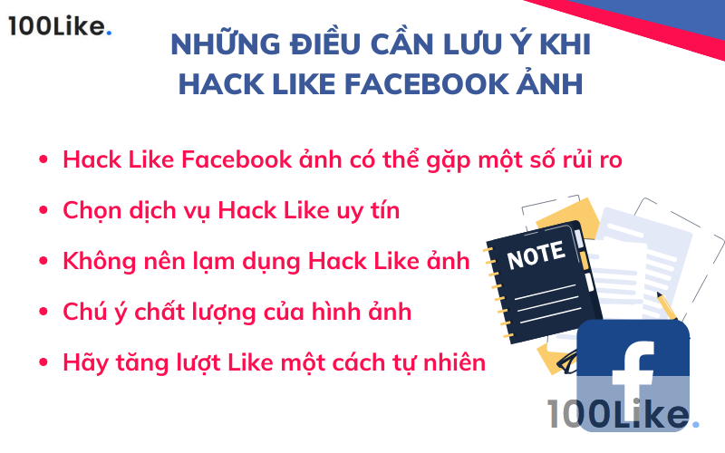 Những điều cần lưu ý khi Hack Like Facebook ảnh