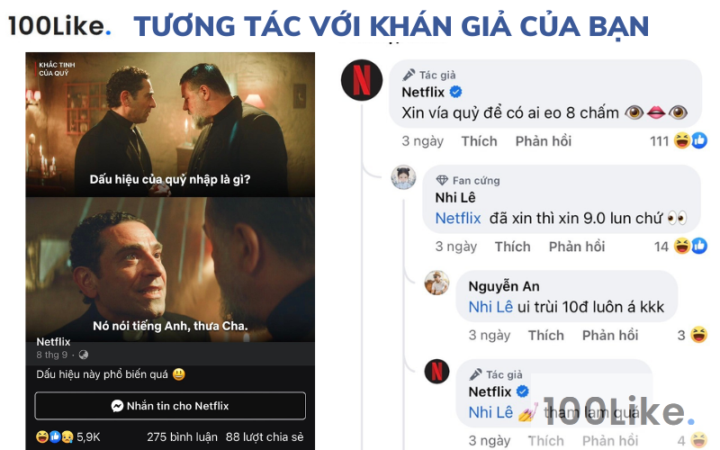 Tương tác với khán giả của bạn