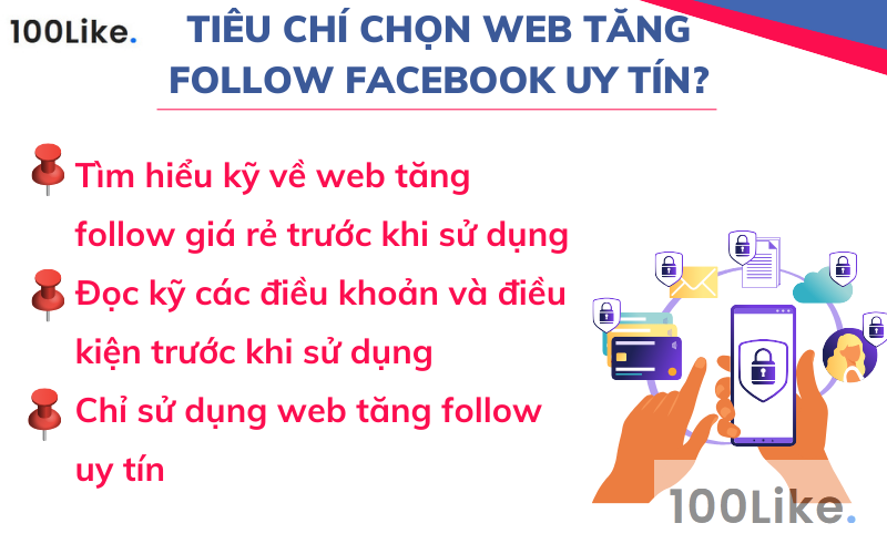 Tiêu chí chọn Web tăng Follow Facebook uy tín?