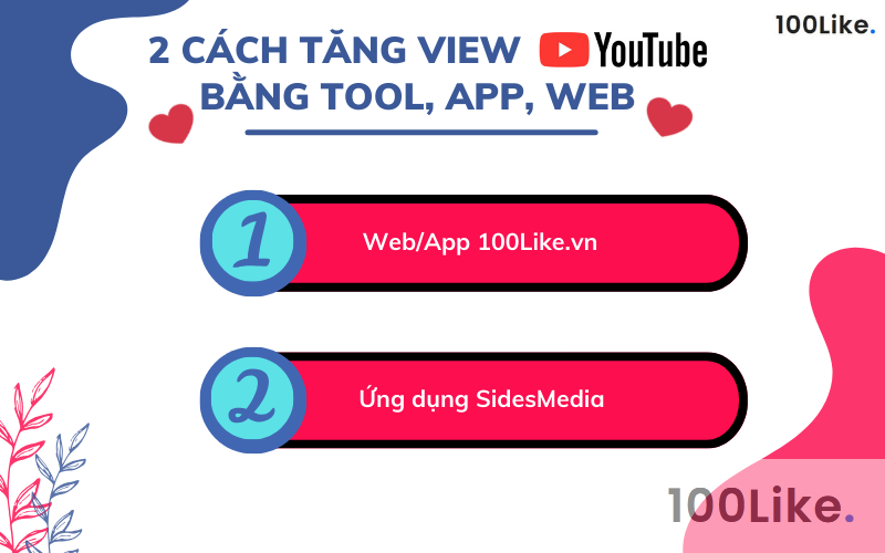 Cách tăng View Youtube bằng cách dùng Web, App