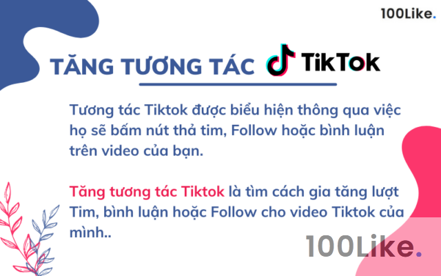 11 cách tăng tương tác Tiktok đơn giản và nhanh chóng nhất 2024 - 100Like