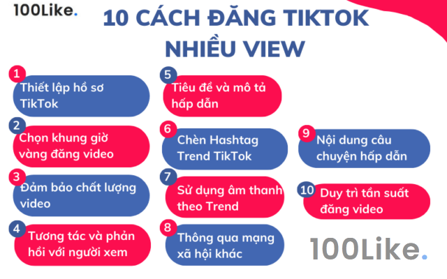 Top 10 cách đăng TikTok nhiều view hiệu quả