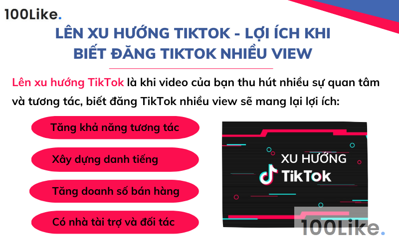  Lên xu hướng TikTok, hay còn gọi là "được đề xuất" hoặc "trending" trên nền tảng này