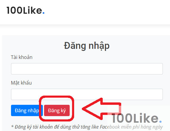 Bước 2: Tiếp đến bạn hãy tiến hành đăng ký tài khoản