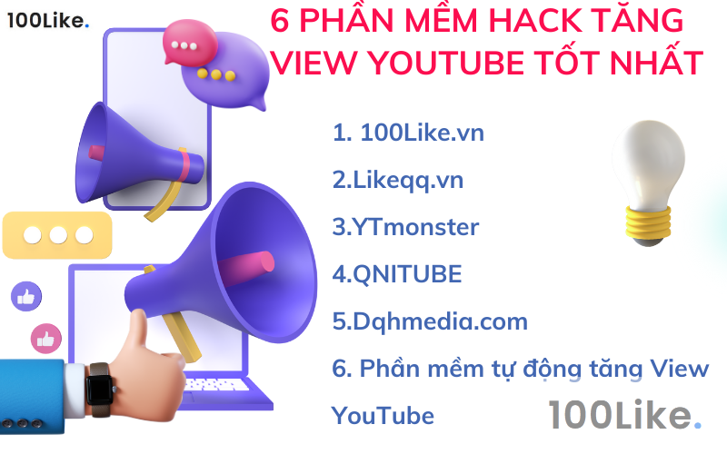Các Phần mềm Hack tăng View Youtube tốt nhất