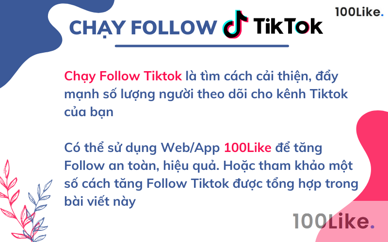 Thế nào là chạy Follow Tiktok?